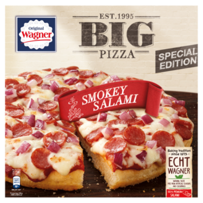 Wagner Big pizza smokey salami