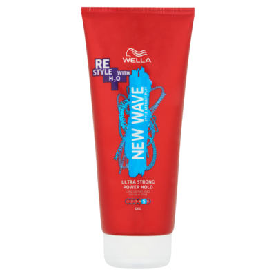 Wella styling New Wave power gel ultra strong