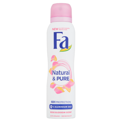 Fa Natural & Pure Rose 48u Deodorant Spray 150 ml