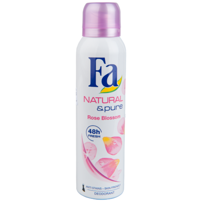 Fa Deospray natural & pure rose blossem