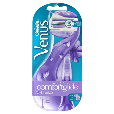 Gillette Venus Comfortglide Breeze Scheermesje Voor Vrouwen + 1 Mesje