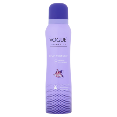 Vogue Cosmetics Rêve Exotique Parfum Deodorant 150 ml