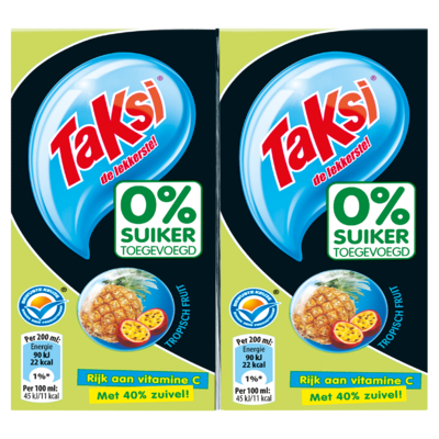 Taksi Tropisch Fruit Geen Suiker Toegevoegd 10 x 200 ml