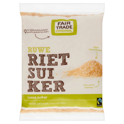 Fair Trade Original Ruwe Rietsuiker 500 g