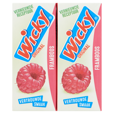 Wicky Original Framboos 10 x 0,20 L