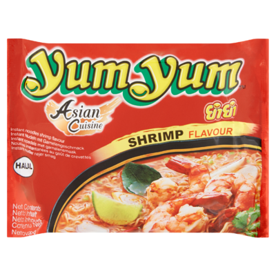 Yum Yum Asian Cuisine Instant Noedels met Garnalensmaak 60 g
