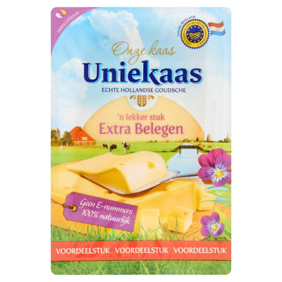 Uniekaas Goudse Kaas 48+ Extra Belegen 0,500 kg