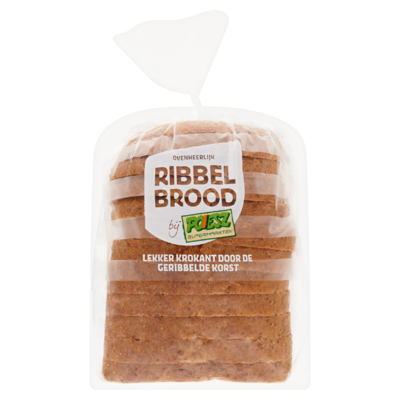 Poiesz Ribbelbrood Ribbel Tarwe Half
