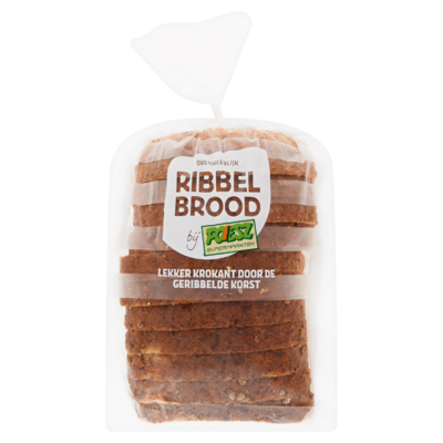 Poiesz Ribbelbrood Grof Volkoren Half