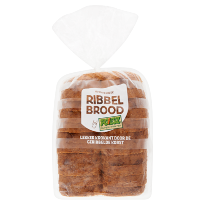 Poiesz Ribbelbrood Knip Tarwe Half