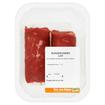 Poiesz Rundervinken 2 Stuks
