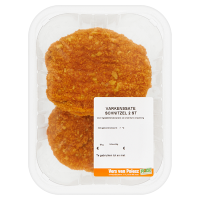 Poiesz Varkenssate Schnitzel 2 Stuks