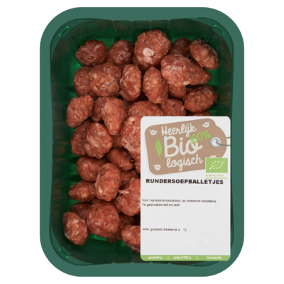 Biologisch Rundersoepballetjes