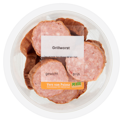 Poiesz Grillworst 0,130 g