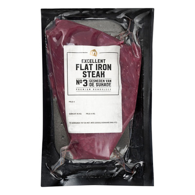 AH Excellent Flat iron steak