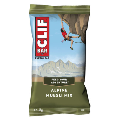 Clif Bar Alpine meusli mix energy bar
