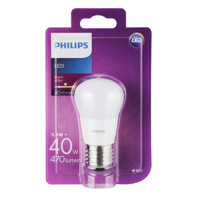 Philips Led warm white E27 40W 470 lumen