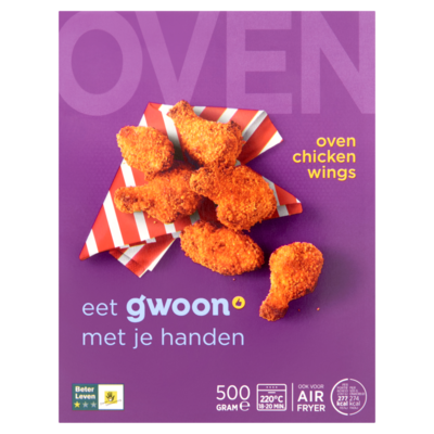 Huismerk Oven Chickenwings 500 g