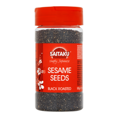 Saitaku Sesame Seeds Black Roasted