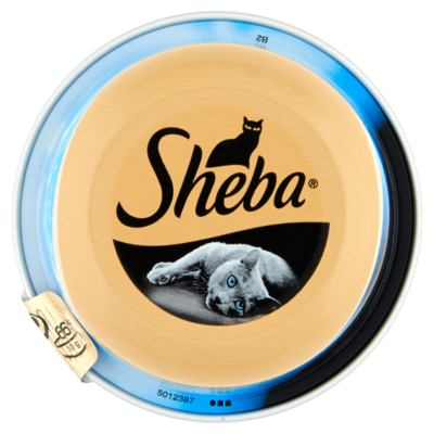 Sheba met Tonijnfilet en Zeevis 80 g
