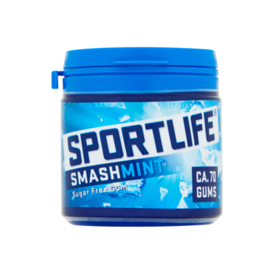 Sportlife Smashmint Suikervrij Kauwgom Pot