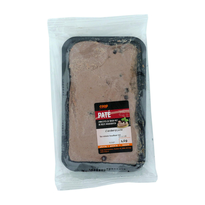 Huismerk Cranberry Paté 140gr