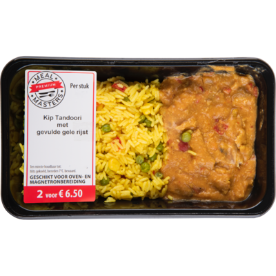 Mealmasters Kip tandoori met gevulde gele rijst