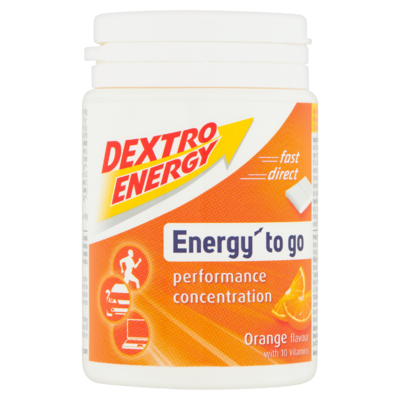 Dextro Energy Orange Flavour with 10 Vitamins 68 g