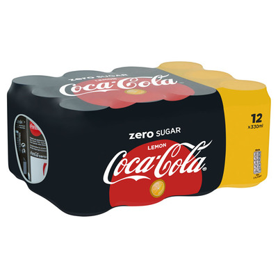 Coca-Cola Zero sugar lemon blik