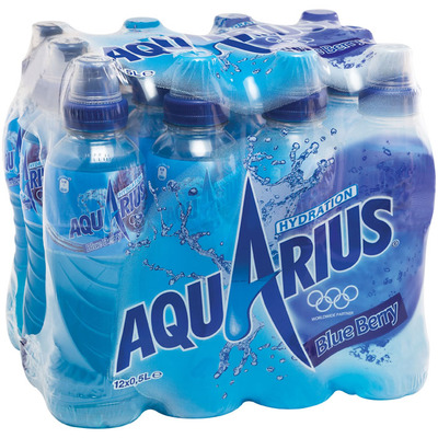Aquarius Blue berry met sportdop