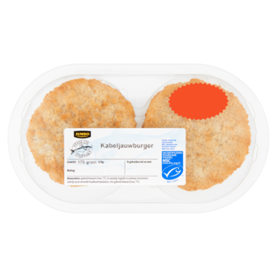 Huismerk Verse Vis Vismarkt Kabeljauwburger