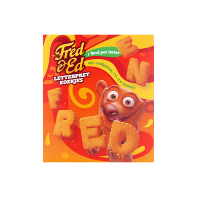 Fred & Ed Letterpret Koekjes