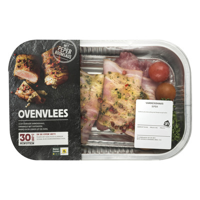 AH Ovenschaal varkenshaas spek
