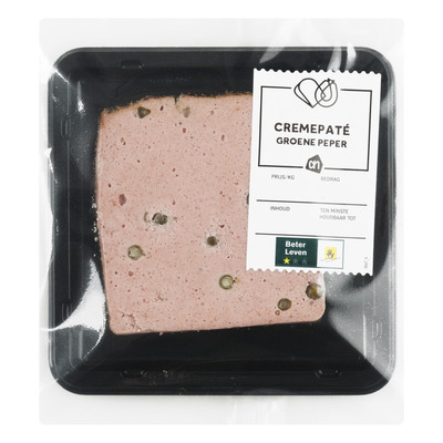 Huismerk Crèmepaté groene peper