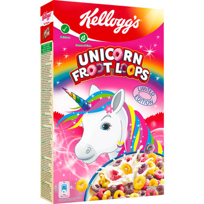 Kellogg's Frootloops unicorn