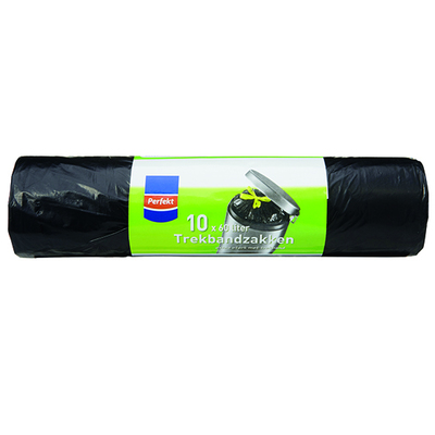 Huismerk trekbandzakken 60 liter 10 stuks