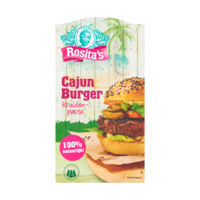 Rosita's Cajun Burger Kruidenpasta
