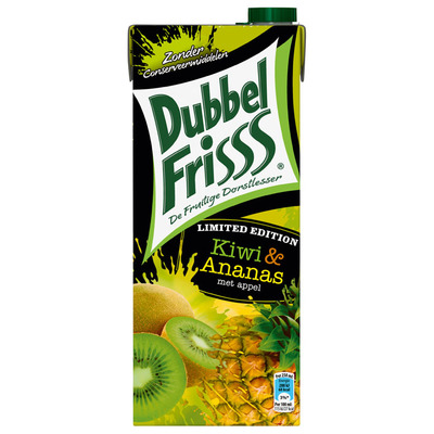 DubbelFrisss Ananas-kiwi limited edition