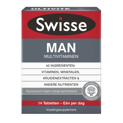 Swisse Ultivite man proefverpakking