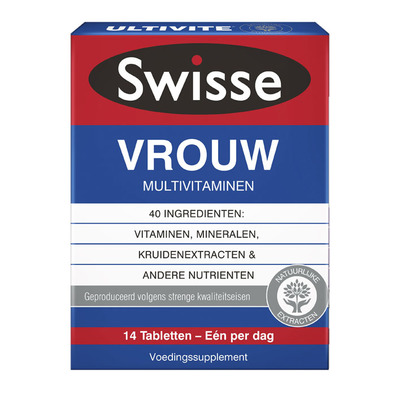 Swisse Ultivite vrouw proefverpakking