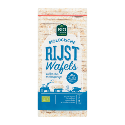 Huismerk Biologische Rijstwafels met Zeezout