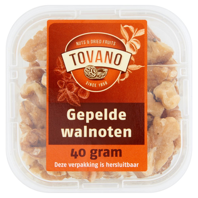 Tovano Walnoten Gepeld 40 g