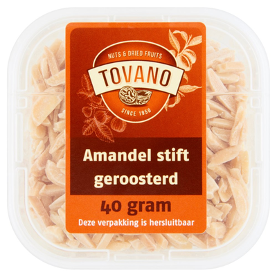 Tovano Amandelen Stift 40 g