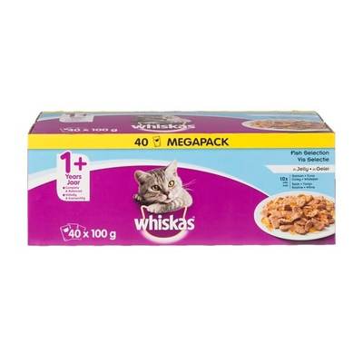 Whiskas Pouch Vis Maaltijdzakjes