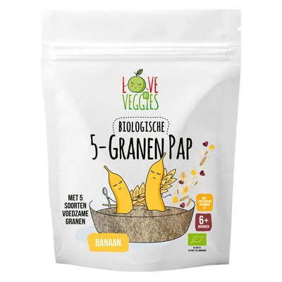 Love my veggies 5 Granenpap banaan 6m