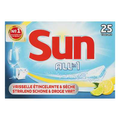 Sun Vaatwastabletten all in 1 citroen