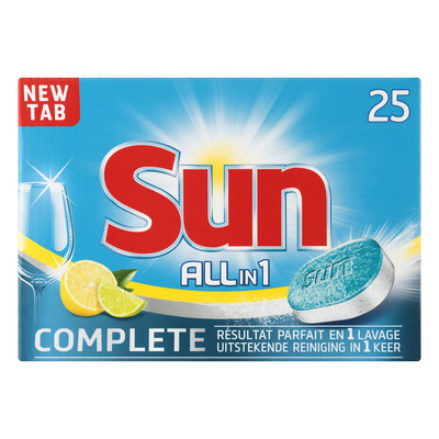 Sun Vaatwastabletten all in 1 citroen