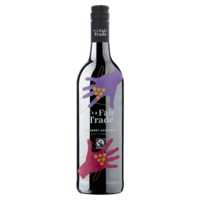 It's a Fair Trade Cabernet Sauvignon Fairtrade
