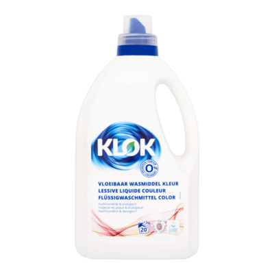 Klok Vloeibaar Wasmiddel Kleur