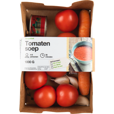 Verspakket tomatensoep